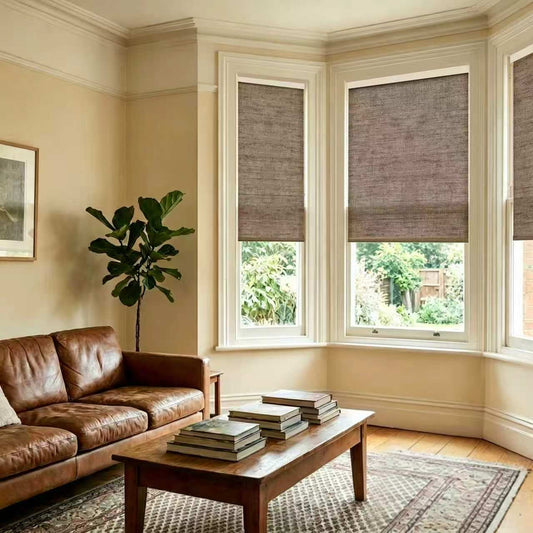 Aprilsmart Motorized Light Filtering Roller Shades SUNSCREEN
