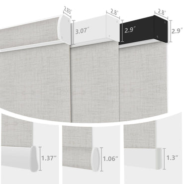 Aprilsmart Motorized Roller Shades 100% Blackout Vigor