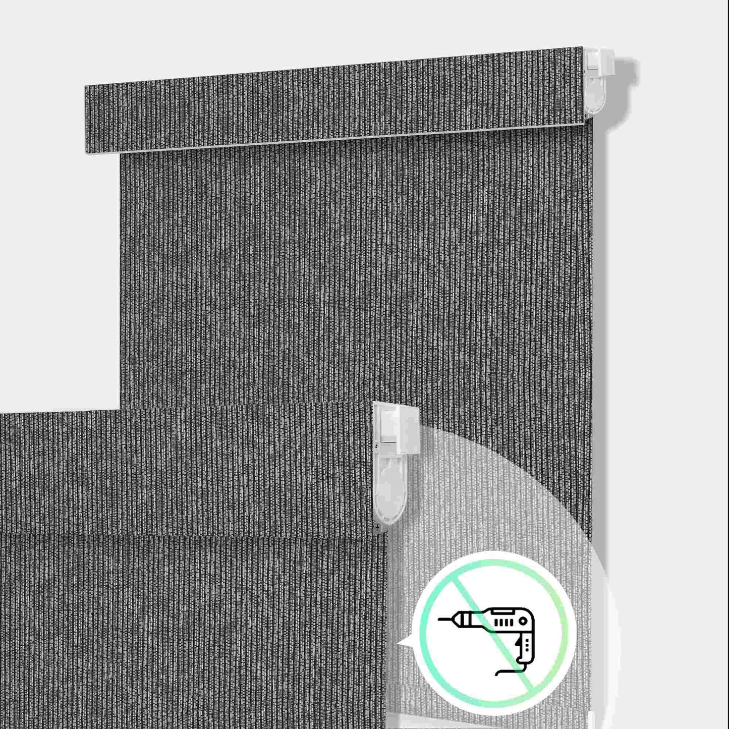 Aprilsmart No Drill Motorized Roller Shades Baltimore