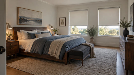Blackout Roller Shades for Bedrooms: Designing a Room That Feels Better Morning and Night