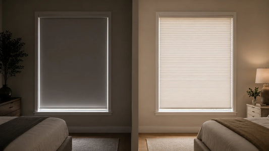 Blackout Roller Shades vs Cellular Shades: Which Is Darker?