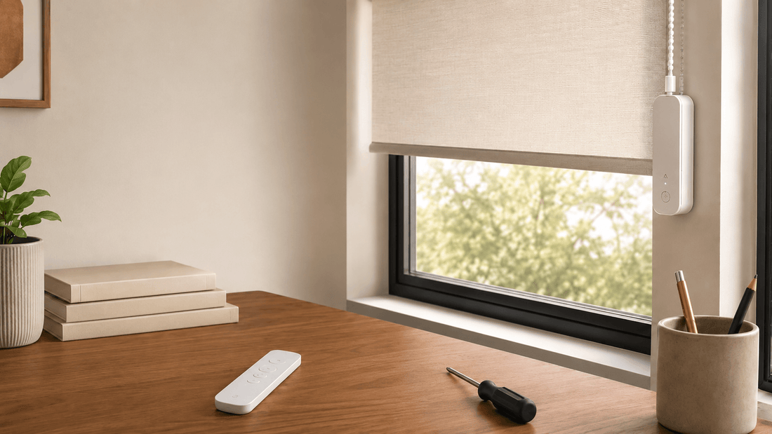 Can you automate existing roller blinds?