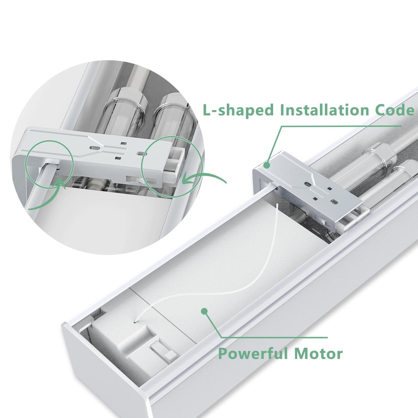 Motorized Blackout Cellular Shades