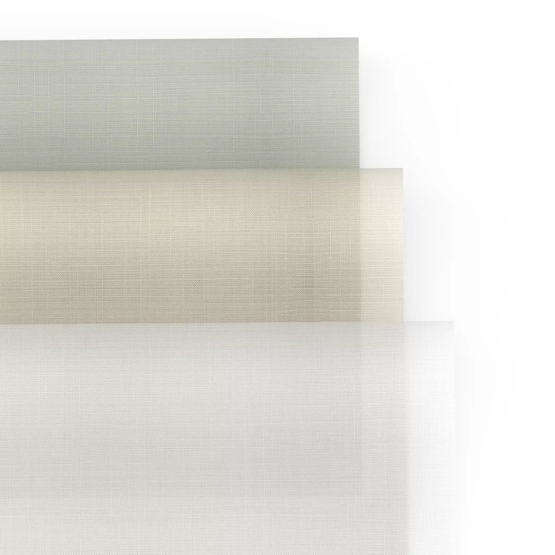 Light Filtering Motorized Roman Shades CrossLoom