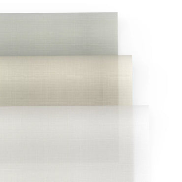 Aprilsmart Light Filtering 50% Blackout Motorized Roman Shades CrossLoom