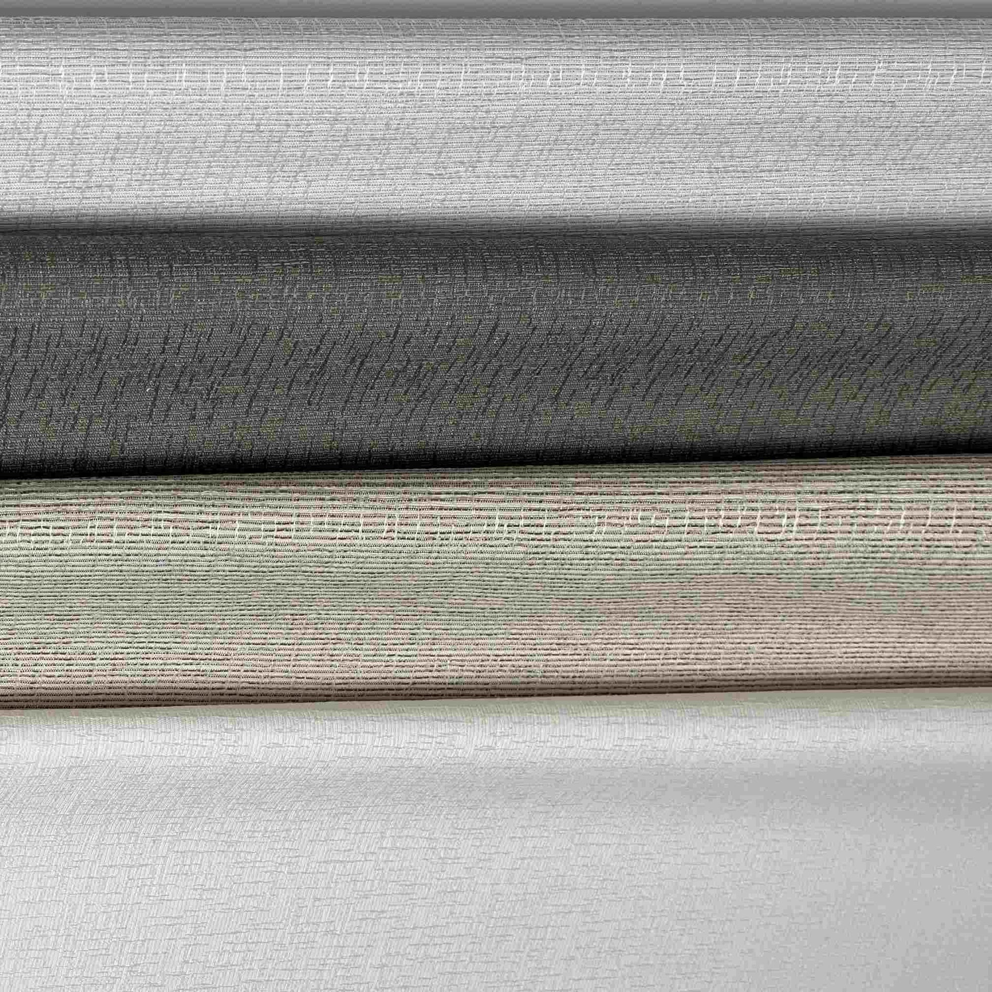 Aprilsmart Blackout Motorized Roman Shades Linen